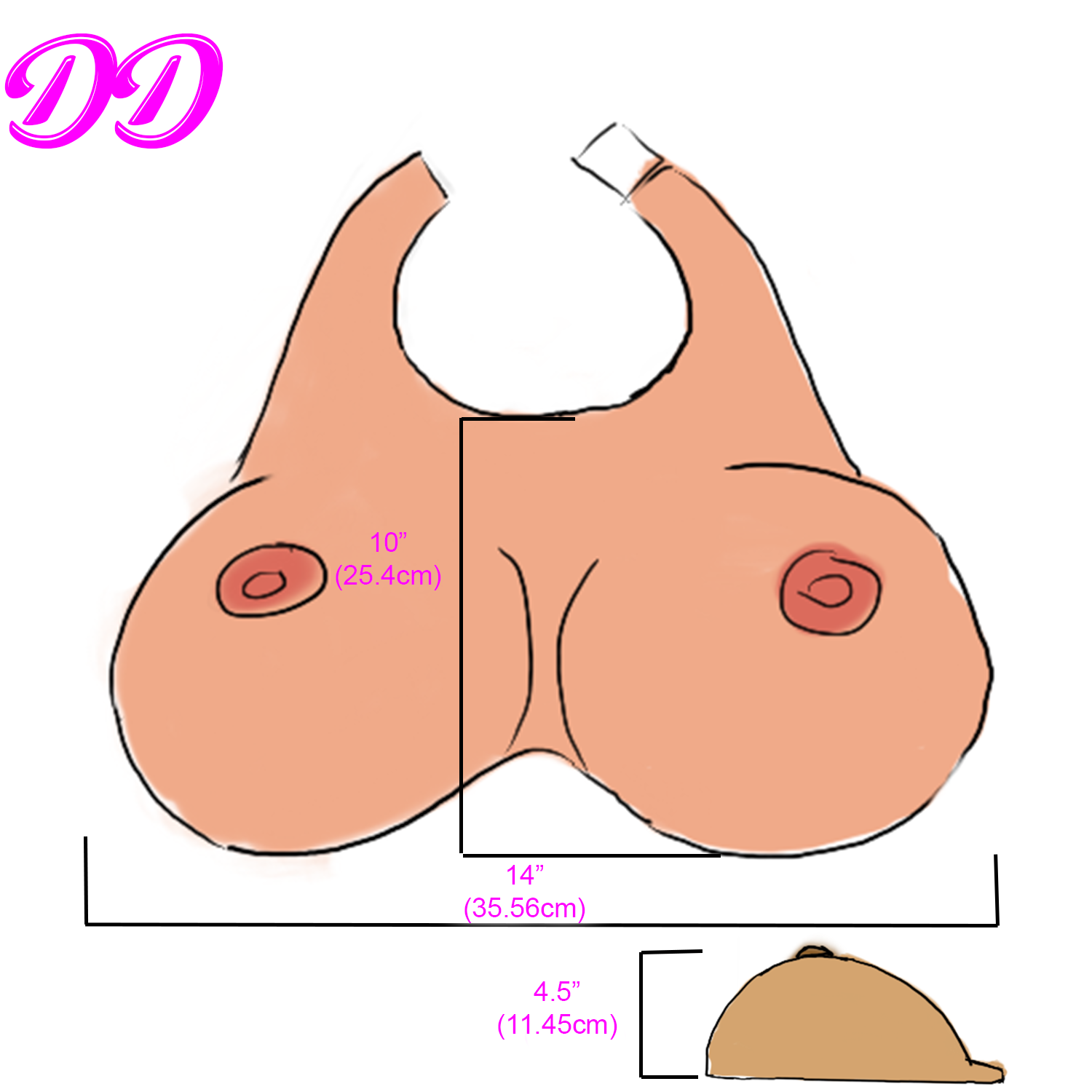 DD Breast Plate – Eleas Closet